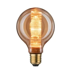 Ampoule Led G95 doré 1800K - diamètre 95 mm - Vintage Inner Glow PAULMANN