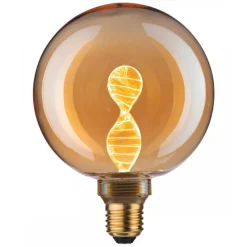 Ampoule LED globe doré - E27- 1800K - 4W - Inner Glow Helix PAULMANN