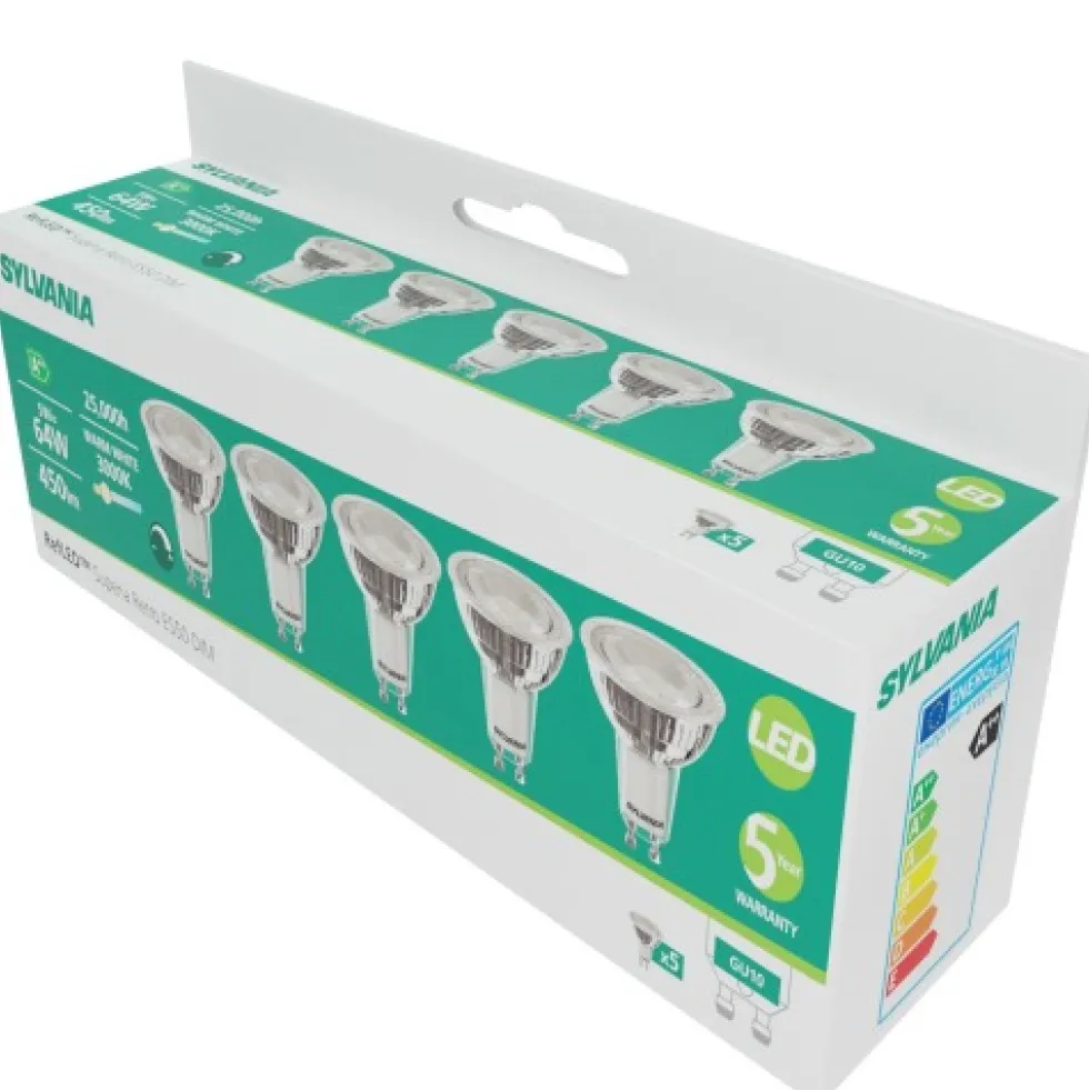 Ampoule LED GU10 - dimmable - RefLED Retro Superia ES50 V2 - par 5 SYLVANIA