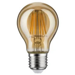 Ampoule Led sphérique E27 gradable - puissance 6 watts - Vintage doré PAULMANN