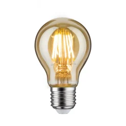 Ampoule Led sphérique E27 gradable - puissance 6 watts - Vintage doré PAULMANN