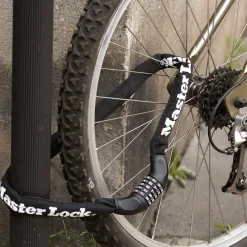 Antivol chaîne à combinaison - acier cémenté - longueur 90 cm - noir MASTER LOCK