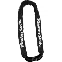 Antivol chaîne à combinaison - acier cémenté - longueur 90 cm - noir MASTER LOCK