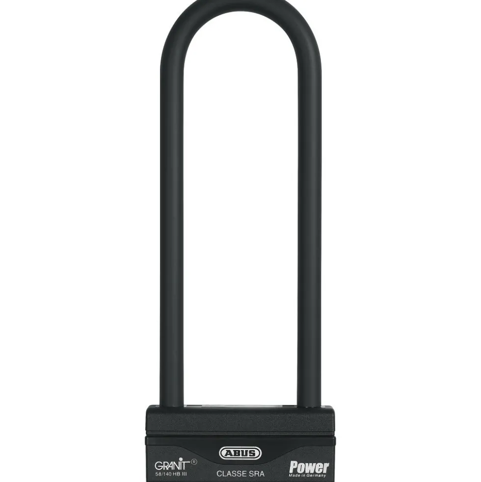 Antivol U 140 mm pour moto + Chaine blackloop 12 mm ABUS