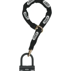 Antivol U 140 mm pour moto + Chaine blackloop 12 mm ABUS