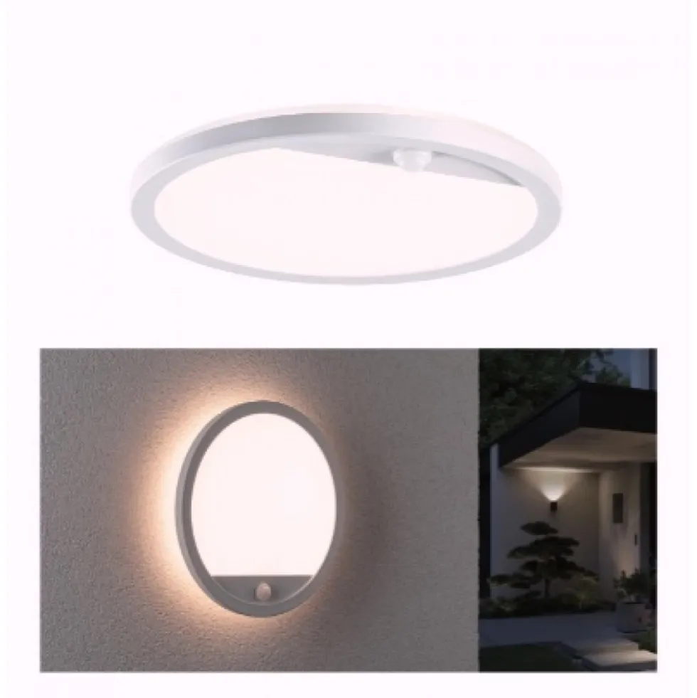 Applique LED d'extérieur à détection - 15W - IP44 - Blanc - Lamina PAULMANN