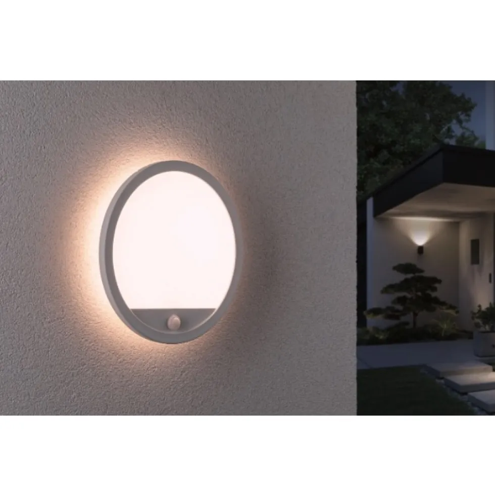 Applique LED d'extérieur à détection - 15W - IP44 - Blanc - Lamina PAULMANN