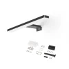 Applique LED 280 mm - pose en applique ou sur miroir - Leo EMUCA