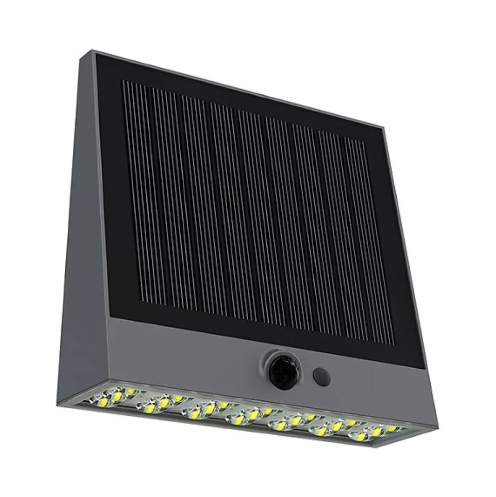 Applique solaire à détection avec 4 modes - 1000lm - 3000K - IP55 - Ark4 BF LIGHT
