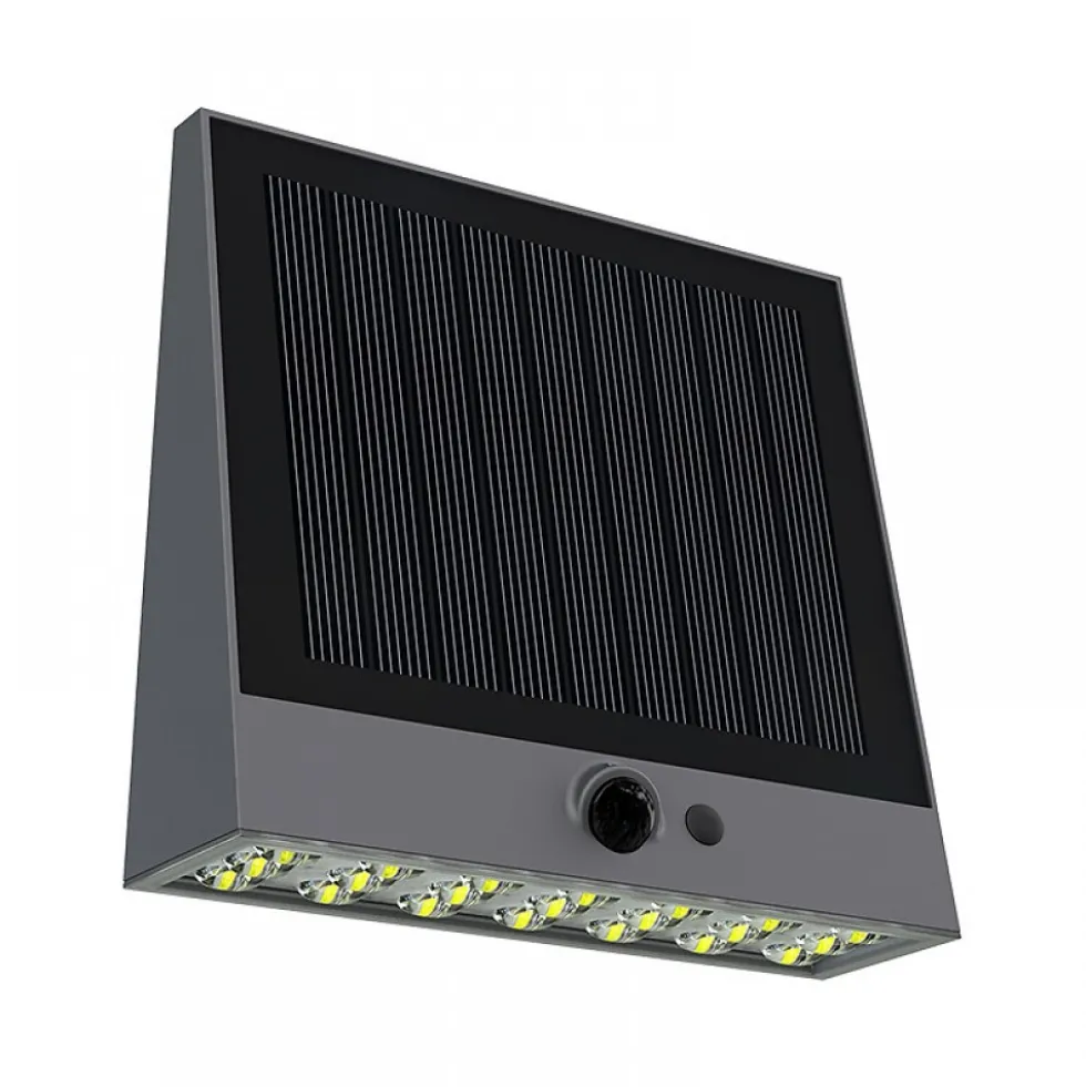 Applique solaire à détection avec 4 modes - 1000lm - 3000K - IP55 - Ark4 BF LIGHT