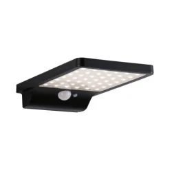 Applique solaire LED Solveig à détection de mouvements -noir PAULMANN
