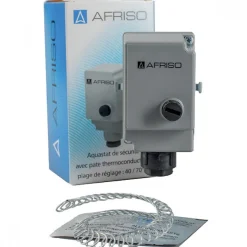 Aquastat de sécurité avec pâte thermoconductrice AFRISO EUROJAUGE