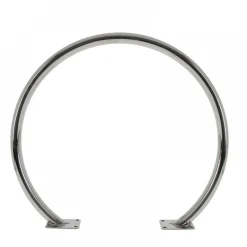 Arceau rond inox pour vélos à fixer au sol - pour 2 vélos VISO