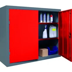 Armoire basse d'atelier métallique - 1000x1000x550mm - 2630 SAM OUTILLAGE