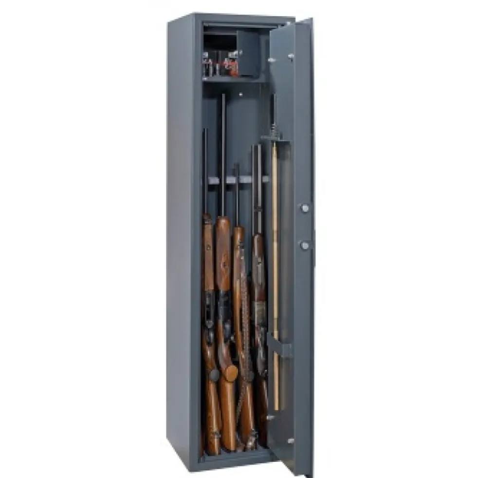 Armoire à fusils à code électronique - capacité de 5 fusils - Cardiff FTH THIRARD