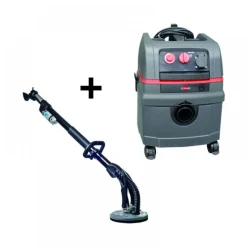 Aspirateur eau et poussière + ponceuse girafe KIT225255 LEMAN