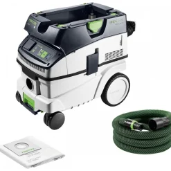 Aspirateur eau et poussières Cleantec CTL 26 EI - classe L - cuve 26L FESTOOL