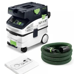 Aspirateur eau et poussières Cleantec CTM MIDI I - 1200W - classe M - cuve 15L FESTOOL