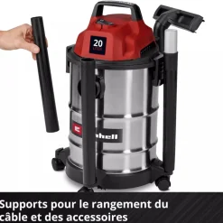 Aspirateur eau et poussières - 20L - puissance 900W - TC-VC 2045 S EINHELL