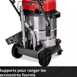Aspirateur eau et poussières - 50L - 1300W - classe L - TE-VC 5090 SACL EINHELL