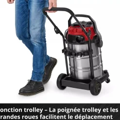 Aspirateur eau et poussières - 30L - 1150W - classe L - TE-VC 3080 SACL EINHELL