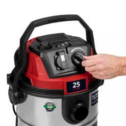 Aspirateur eau et poussières - 25L - 1300W - classe L - TE-VC 2580 SACL EINHELL