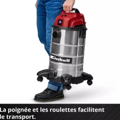 Aspirateur eau et poussières - 30L - puissance 950W - TC-VC 3055 S EINHELL