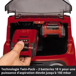 Aspirateur eau et poussières sans fil TP-VC 36/30 S Auto-Solo EINHELL PROFESSIONAL