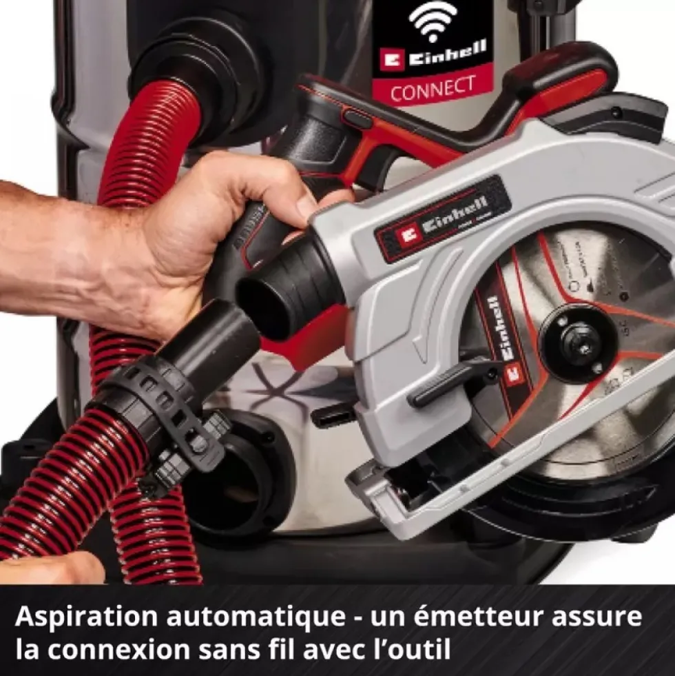 Aspirateur eau et poussières sans fil TP-VC 36/30 S Auto-Solo EINHELL PROFESSIONAL