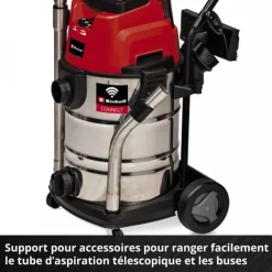 Aspirateur eau et poussières sans fil TP-VC 36/30 S Auto-Solo EINHELL PROFESSIONAL