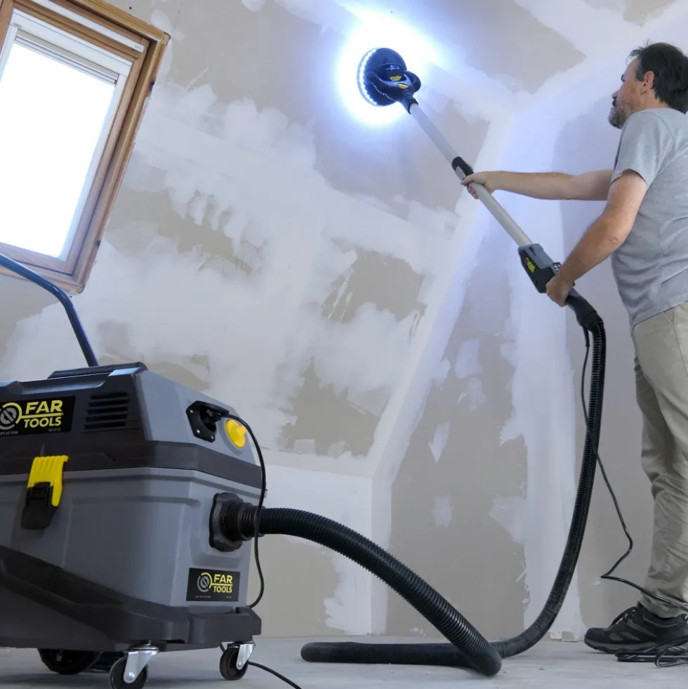 Aspirateur eau et poussières - 1600W - 35L - décolmatage auto - MF30 PLASTERB FARTOOLS
