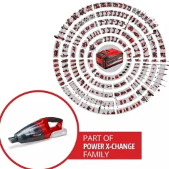 Aspirateur à main sans fil - TE-VC 18 Li-Solo - Power X-Change EINHELL