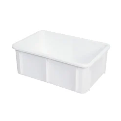 Bac gerbable en plastique blanc GILAC