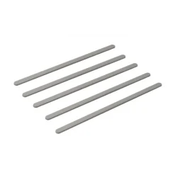 Baguettes repose-plat - inox - adhésives - pour plan de travail NORDLINGER