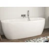 Baignoire acrylique -milieu de mur-avec tablier 180x80cm Greta Monoline LEDA
