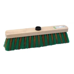 Balai coco zébré 37,5 cm avec douille plastique diamètre 24 mm BRICOZOR