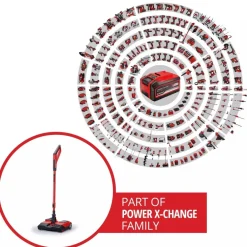 Balai sans fil TE-FS 18 Li-Solo - brosse 25 cm - Power X-Change EINHELL