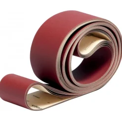 Bande abrasive papier-longue-grains oxyde d'aluminium-KP222-7mx120mm VSM