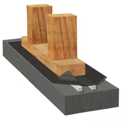 Bande d'arase pour maison à ossature bois FONDALISSE - 0,25 x 24 m SALOLA