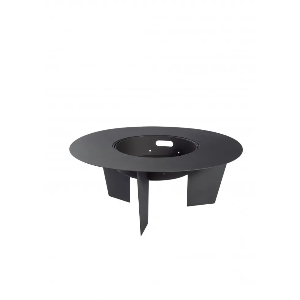 Barbecue brasero OLYMP - Acier - 100 x 100 x 40 cm FEU DU JARDIN