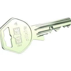 Barillet batteuse pour boîte aux lettres Ø 24 mm - 2 clés - Pextra DORMAKABA