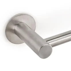 Barre adhésive en acier inoxydable avec 5 crochets Supra - pour cuisine EMUCA