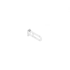 Barre d'appui rabattable en inox 600 mm - Eco Care NORMBAU