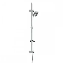 Barre de douche avec douchette 7 jets - chromé - Fresh SCHÜTTE