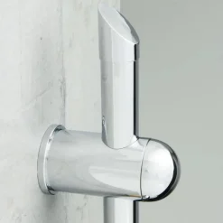 Barre de douche avec douchette 7 jets - chromé - Fresh SCHÜTTE