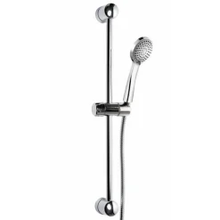 Barre de douche avec douchette anticalcaire 3 jets - Indra DISFLEX