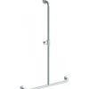 Barre de douche + maintien époxy blanc PELLET ASC