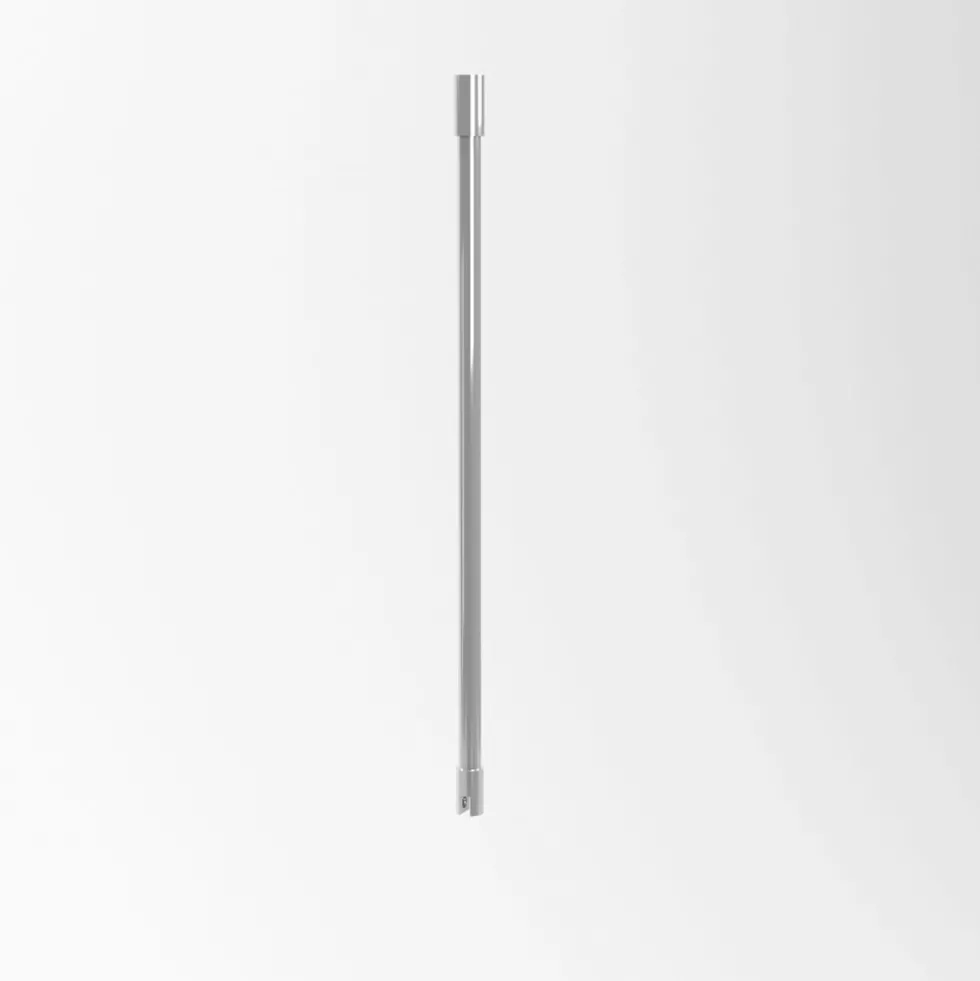Barre de fixation au plafond pour paroi de douche Parma 2 - 60 cm recoupable AURLANE