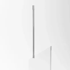 Barre de fixation au plafond pour paroi de douche Parma 2 - 60 cm recoupable AURLANE