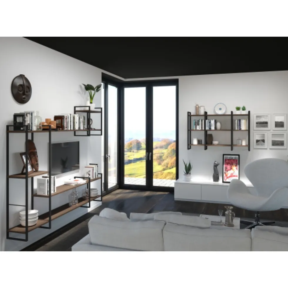 Barre de fixation extérieure pour caisson sur étagères YouK KESSEBÖHMER